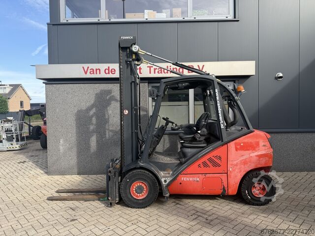 Linde H35D duplex 450, déplacement latéral, positionneur de fourches, 8000 heures, 2008, DIESEL LINDE H35D duplo450 sideshift vorkversteller 8000uur 2008 DIESEL