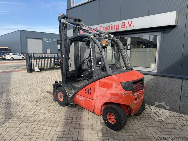 Linde H35D duplex 450, déplacement latéral, positionneur de fourches, 8000 heures, 2008, DIESEL LINDE H35D duplo450 sideshift vorkversteller 8000uur 2008 DIESEL