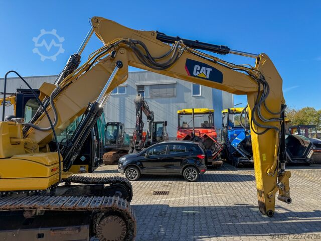 Rupsgraafmachine Caterpillar 323 D Verstellausleger Klimaauto.
