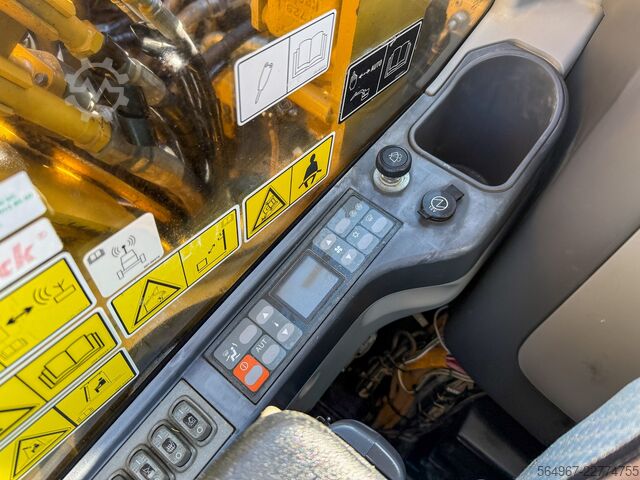 Rupsgraafmachine Caterpillar 323 D Verstellausleger Klimaauto.
