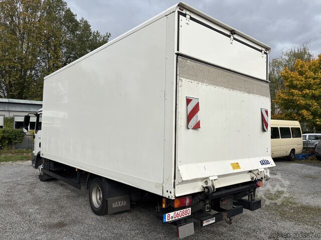 LKW mit Kofferaufbau mit LBW MAN TGL 8.190 BL