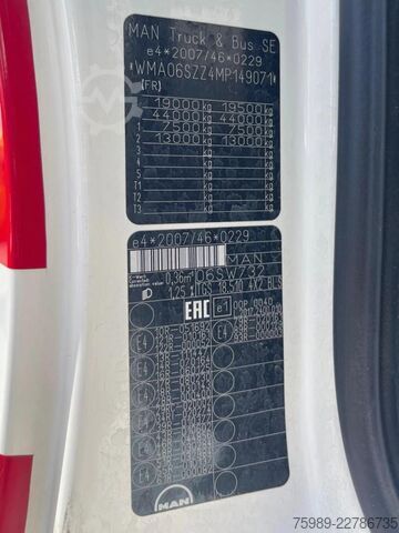 Standard-SZM MAN TGS  18.510   476531 km, 19t,  RETARDER, FRIGO