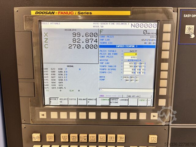 CNC tokarsko-glodački centar DOOSAN GT 2600 M