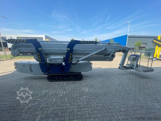 Scharnierende telescopische hoogwerker Falcon Spider FS 330 Z