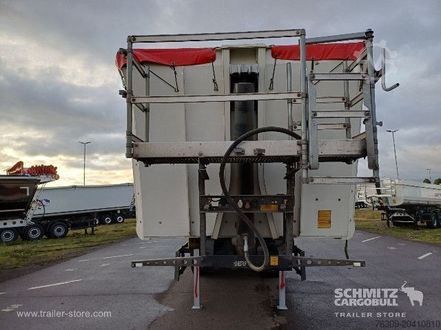 Gjysmë rimorkio për hedhje materiale Schmitz Cargobull Kipper Alukastenmulde 44m³