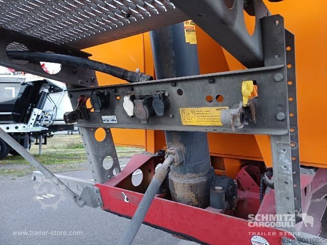 Gjysmë rimorkio për hedhje materiale Schmitz Cargobull Kipper Alukastenmulde 24m³