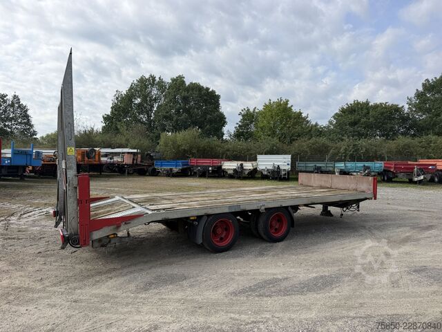 Нископроходен ремарке  TTH 14  14 t Tandemtieflader