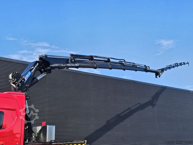 Standard-SZM Scania R650 V8 8x4 / HMF 9520 + JIB + WINCH / 140.000 ...