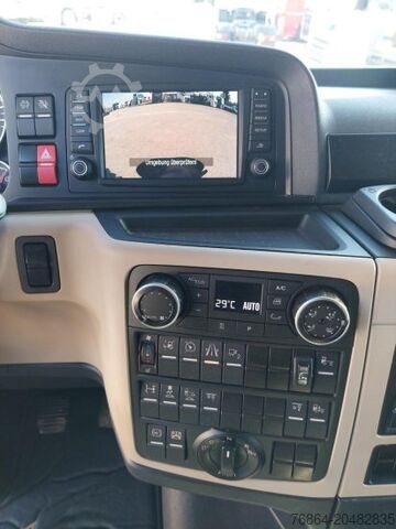 Flatbed truck MAN TGX 26.510 BL PRITSCHE, INTARDER,   HIAB X-HIPRO 558EP-5,  ALU-FELGEN, LENKACHSE,