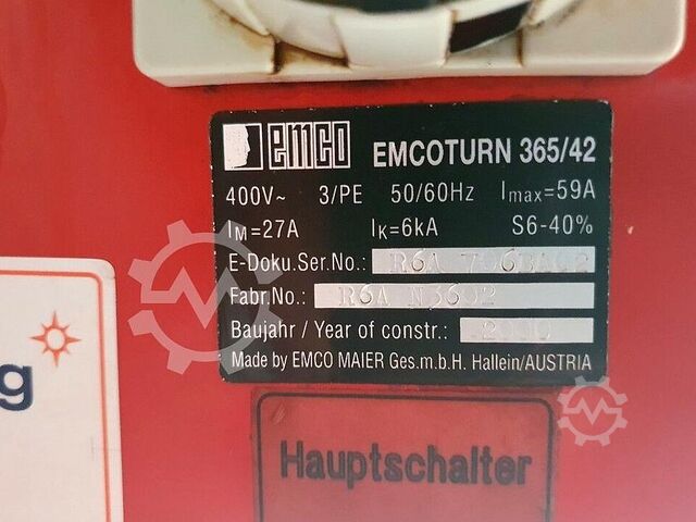 Mesin bubut CNC EMCO TURN 365/42