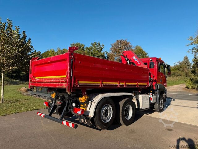 Autokran MAN TGS 28.440 6x4-4 ALLRAD KRAN 16m KIPPER