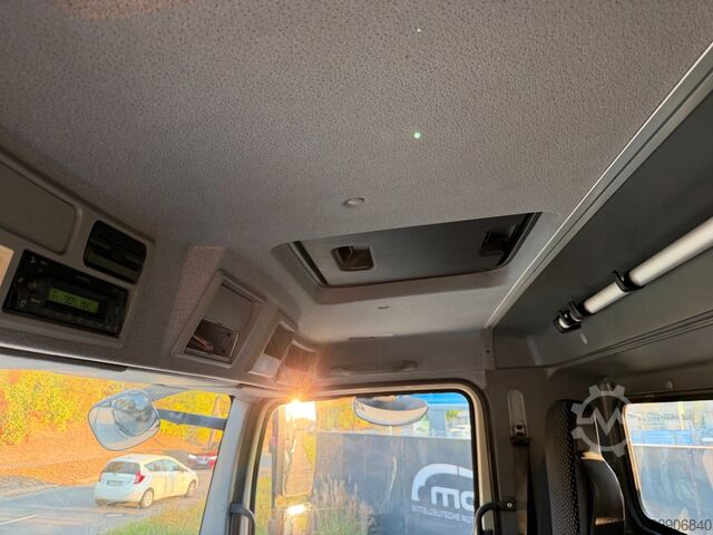Þrístefnu veltibíll MERCEDES-BENZ Axor 1833 4x2 Kipper Kran 13m FUNK AHK