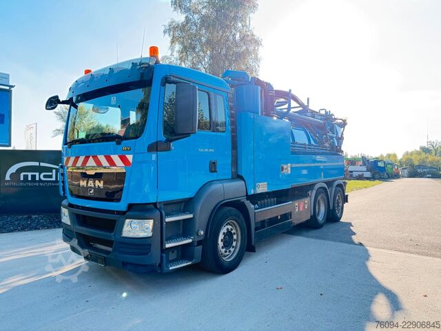 Vökvutankbíll MAN TGS 28.360 Saug-Druck-Kombi  Wiedemann 1000