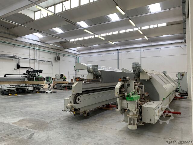 ДВУХПЛЕЧЕВАЯ МАШИНА ДЛЯ НАНЕСЕНИЯ КЛЕЯ НА КВАДРАТЫ PU BIESSE STREAM SB 2