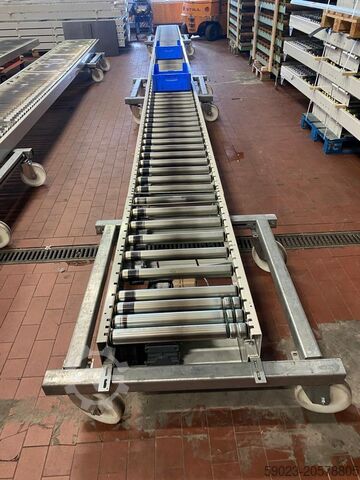 Convoyeur à rouleaux AMI Fördertechnik Flachriemen mit Antrieb