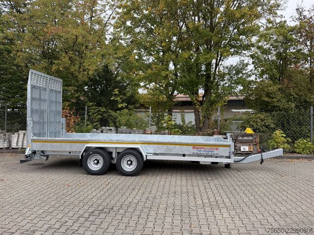 تریلر کفی کم ارتفاع Möslein TT 11-E6x2  Tieflader für Fräsen breiten Rampen, Neu