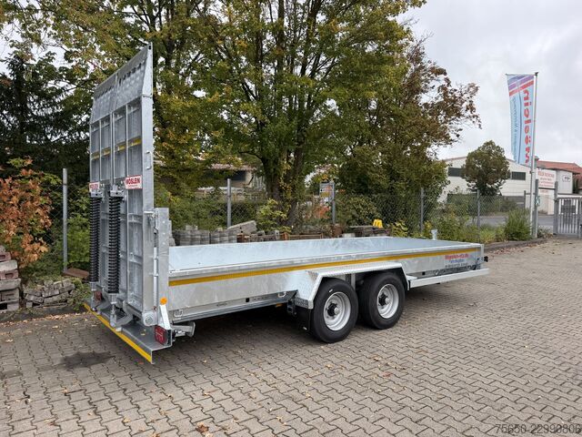 تریلر کفی کم ارتفاع Möslein TT 11-E6x2  Tieflader für Fräsen breiten Rampen, Neu