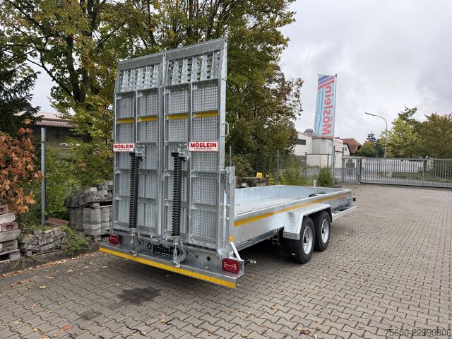 تریلر کفی کم ارتفاع Möslein TT 11-E6x2  Tieflader für Fräsen breiten Rampen, Neu