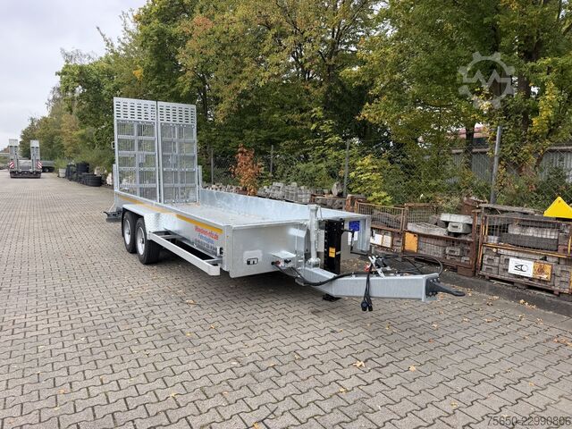 تریلر کفی کم ارتفاع Möslein TT 11-E6x2  Tieflader für Fräsen breiten Rampen, Neu