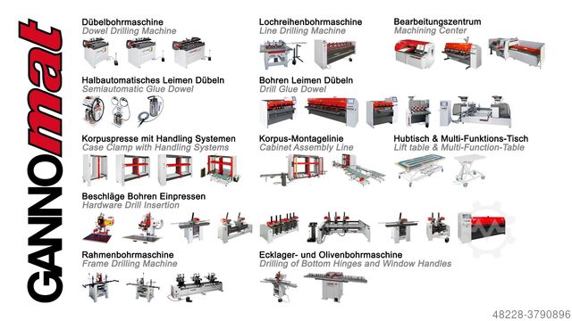Handheld gun as glue and dowel inserter Gannomat Selekta