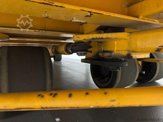 Flatbed Buiscar Industrial Drawbar Trailer 60 Tons 4-8