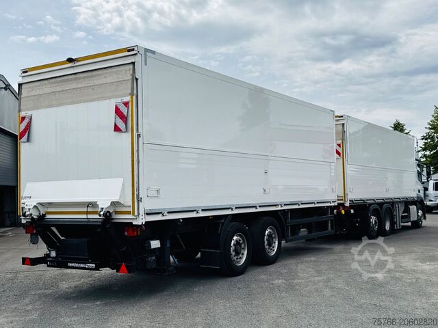 משאית משקאות MERCEDES-BENZ ACTROS 2540 L/ 2 x LBW / LENKACHSE / KOMPLETTZUG
