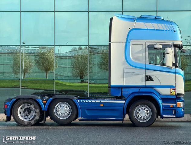 Τυπική μονάδα τράκτορα SCANIA R450 TOPLINE 6X2 TWINSTEER RETARDER 2X TANKS PAR