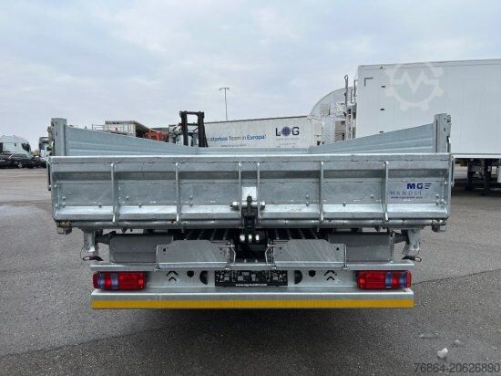 Trailer gandeng low loader MöSLEIN TANDEMKIPPER-TIEFLADER, 3 SEITENKIPPER MIT EINSCHUBRAMPEN