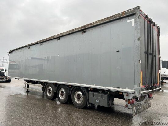 Semirimorchio con pianale mobile KNAPEN K200/KT01 SCHUBBODEN, 6MM, LIFTACHSE, SAF-ACHSEN, ALU-FELGEN,  ROLLPLANE