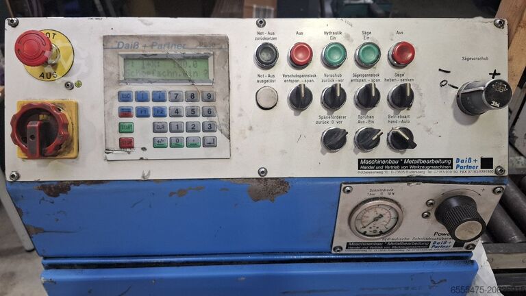 Sega a nastro Daiss + Partner HBA260S