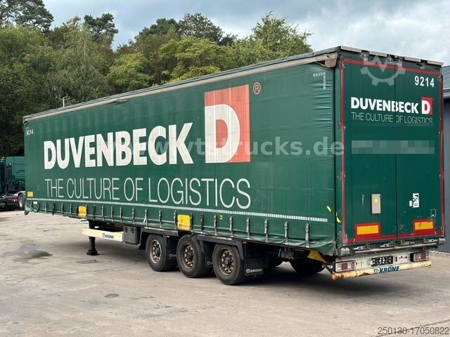 Semirremolque abierto con toldo KRONE SD Pritsche + Plane Edscha-Verdeck