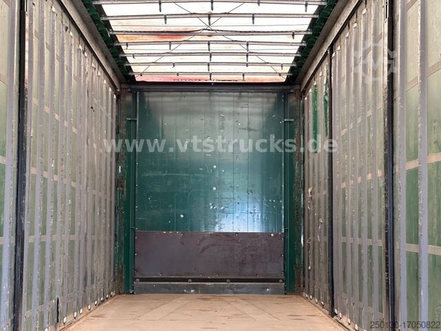 Semirremolque abierto con toldo KRONE SD Pritsche + Plane Edscha-Verdeck