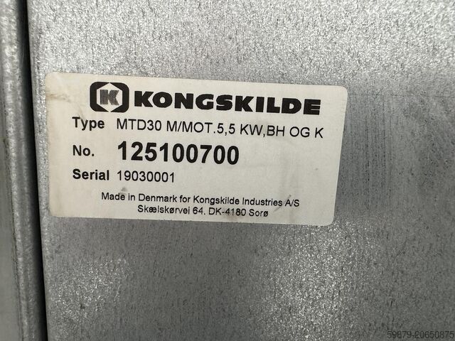 Odvzemna enota Kongskilde MTD30 M/MOT.5,5 kW, BH OG K Kongskilde MTD30 M/MOT.5,5 KW,BH OG K