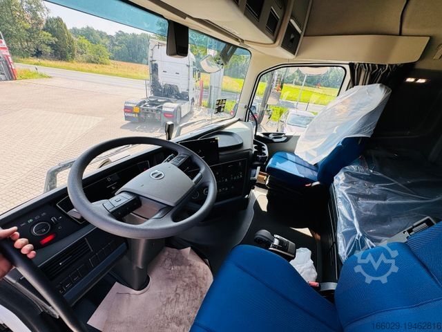 Lastbil med flak VOLVO FH 540 mit Fassi F2150RAL Fly Jib + Winde