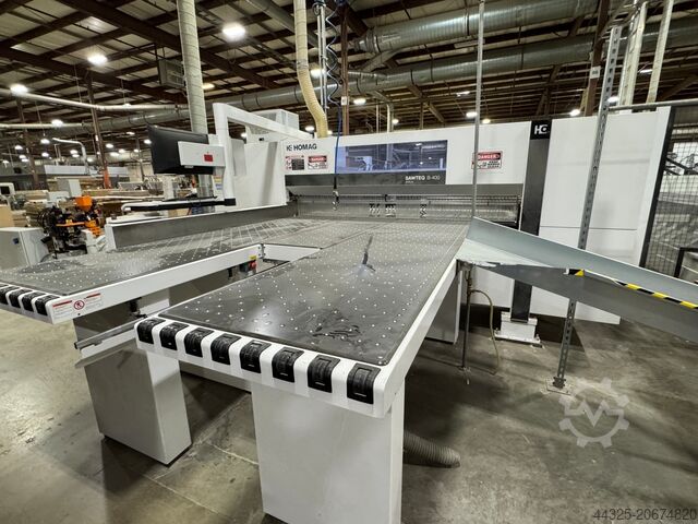 Plattensäge in Winkelausführung HOMAG SAWTEQ B-400