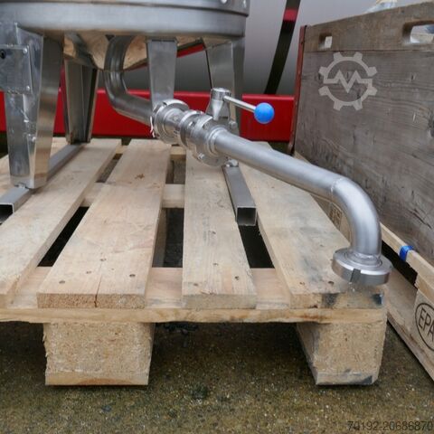 221 literes fűthető/hűthető V4A tartály B0074