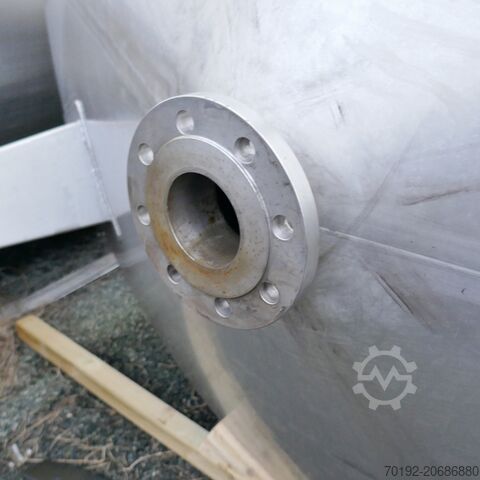 10000 literes keverőtartály V4A anyagból, gerendás keverővel A&B Apparate- & Behältertechnik Heldrungen GmbH K0188