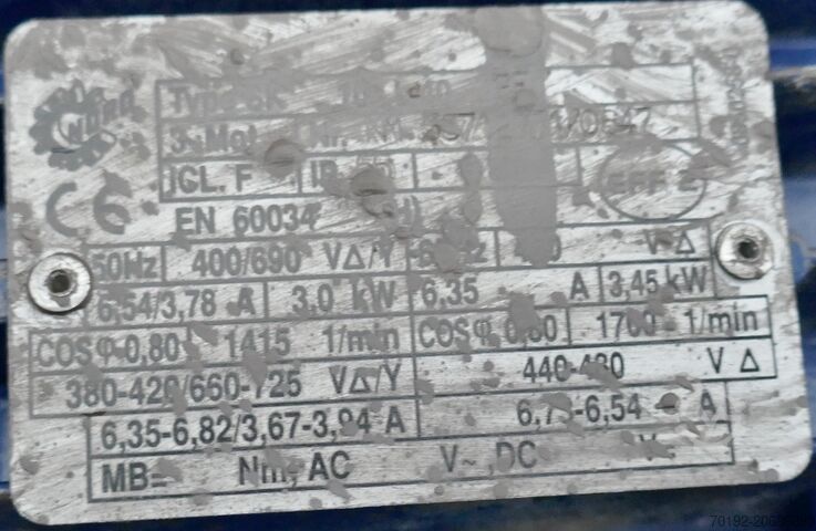 10000 literes keverőtartály V4A anyagból, gerendás keverővel A&B Apparate- & Behältertechnik Heldrungen GmbH K0188