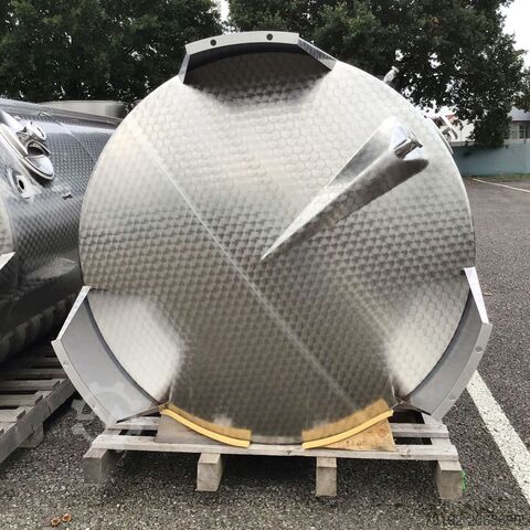 Fermentasi/pelindian/pendinginan 6200 liter baru dari V2A stainless steel K0186