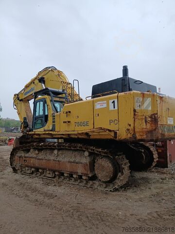 Miniekskavators Komatsu PC 750 SE