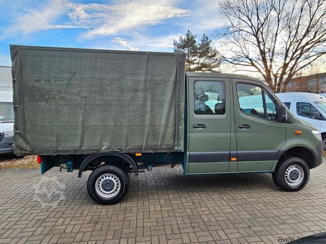 Curtain sider van MERCEDES-BENZ Sprinter 314 cdi DoKa|4x4 AWD|ex-BW|TÜV+ÖLneu