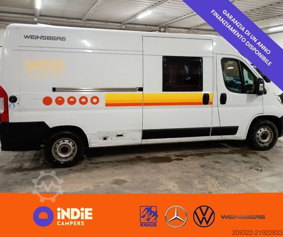 Campingvogn/autocamper Fiat Ducato Weinsberg Carabus 600K|2023 EURO 6 | Venditore professionale