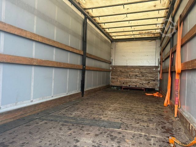 Transporter mit Pritsche & Plane MERCEDES-BENZ 818 + Anhänger