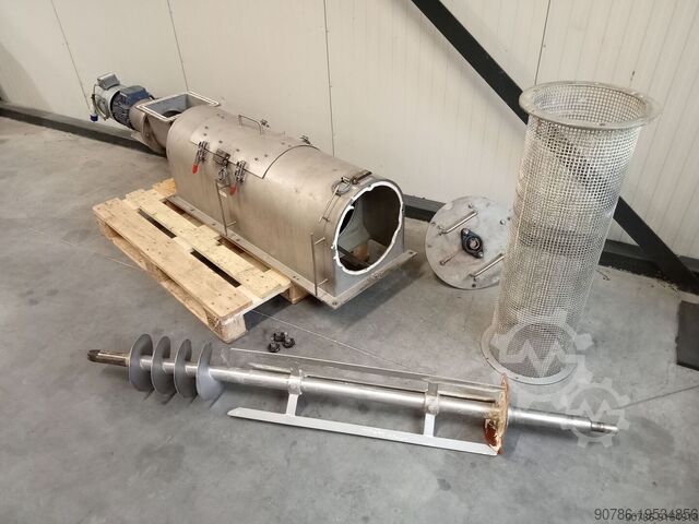 Rostfritt centrifugalsikt, siktmaskin, siktar