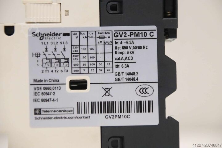 Motor koruma şalteri Schneider Electric GV2-PM10 C