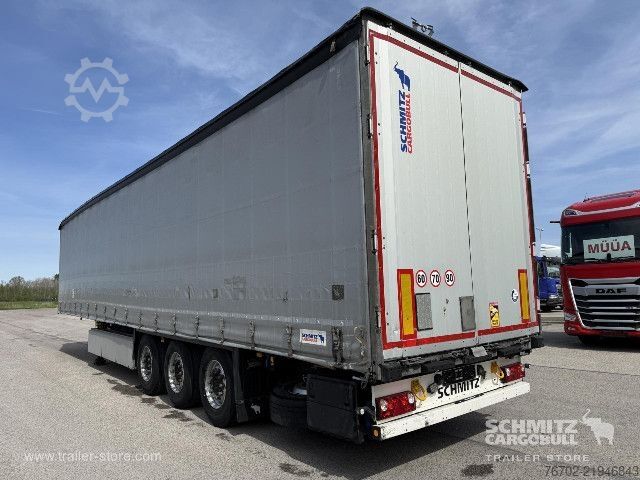 Atvērta puspiekabe ar tentu Schmitz Cargobull Curtainsider Standard