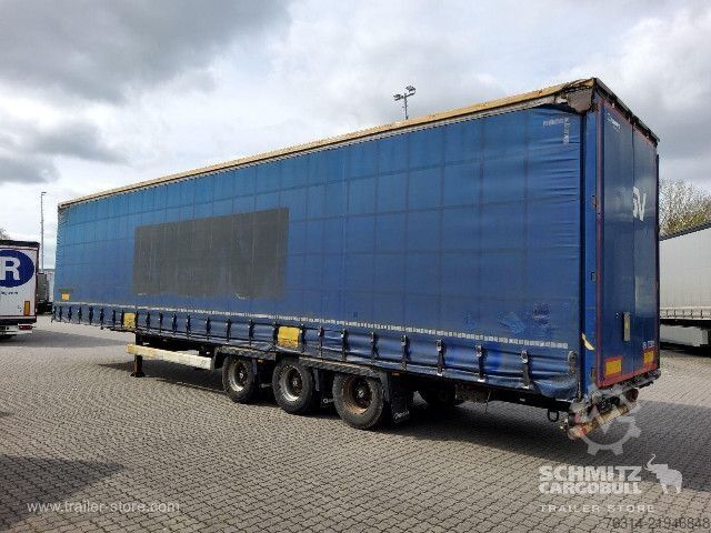 Atvērta puspiekabe ar tentu Krone Curtainsider Mega