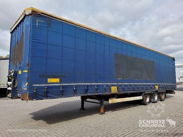Atvērta puspiekabe ar tentu Krone Curtainsider Mega