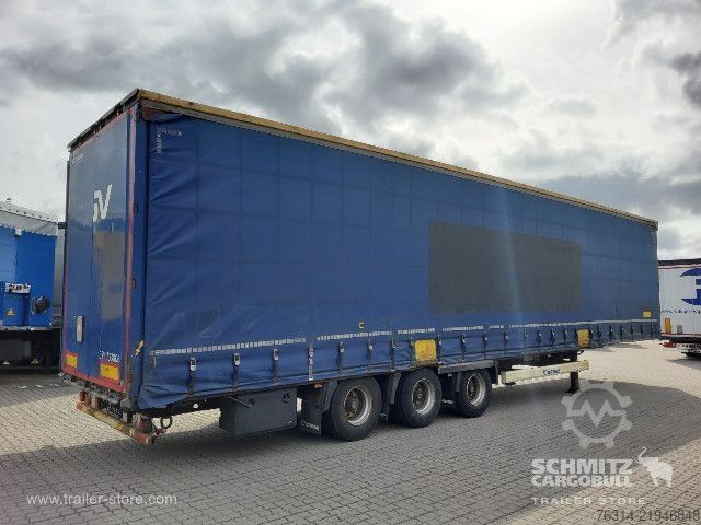 Atvērta puspiekabe ar tentu Krone Curtainsider Mega