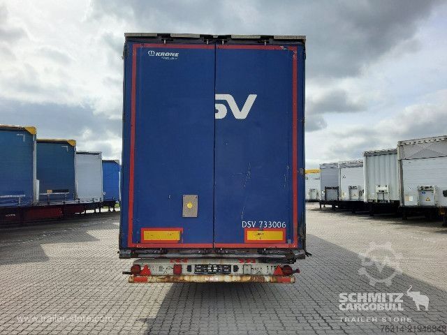 Atvērta puspiekabe ar tentu Krone Curtainsider Mega